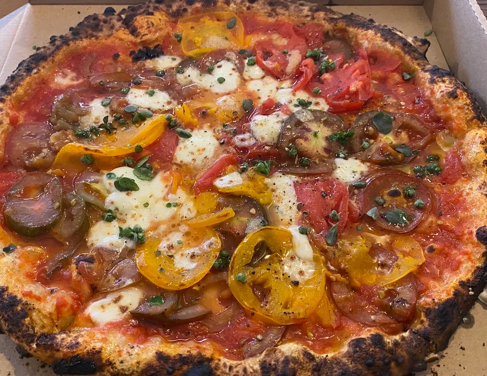 Heirloom Tomato Pizza, Westwood