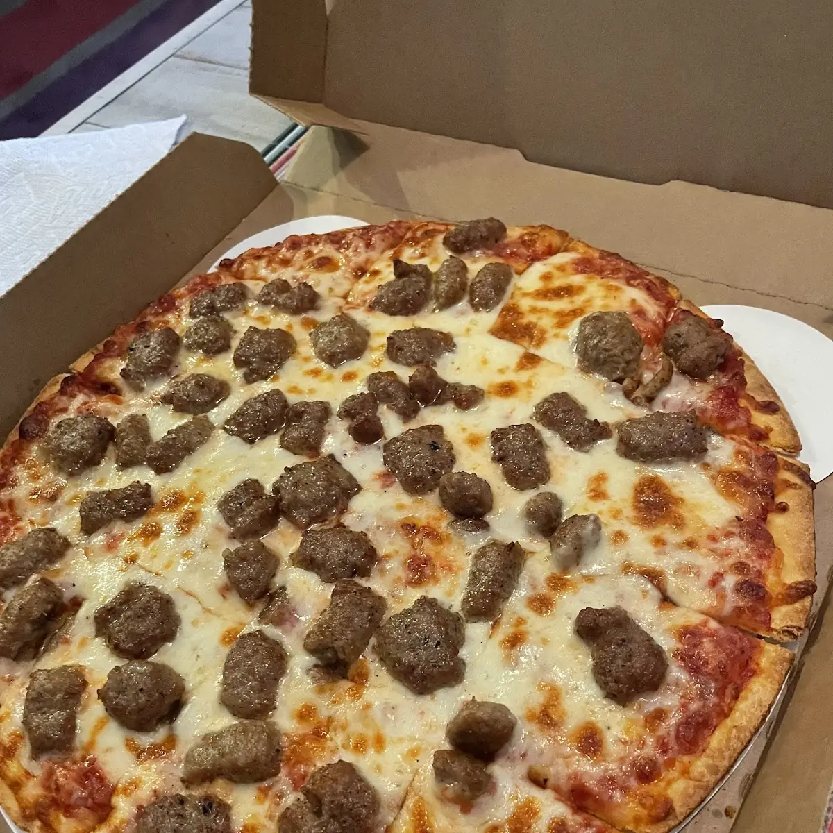 Sausage Pizza