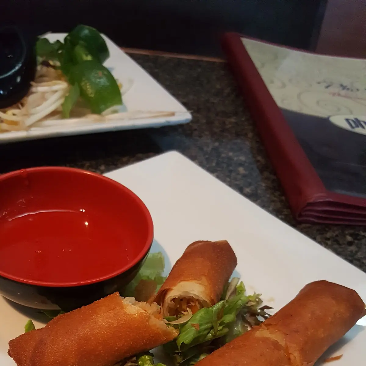 Pork and Shrimp Egg Rolls Hot