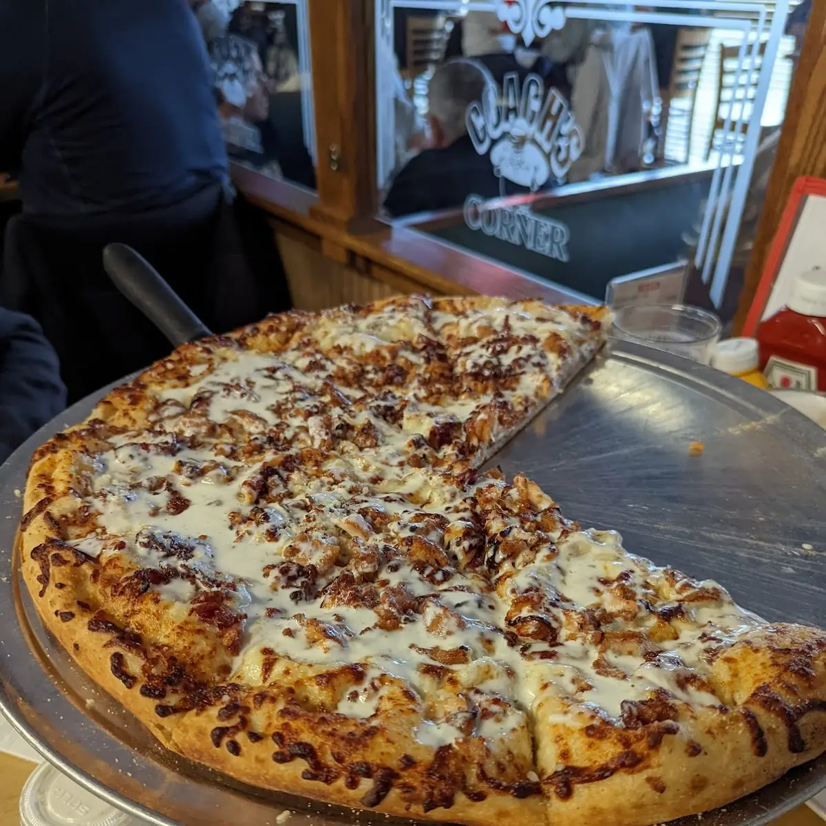 Chicken Bacon Ranch Pizza