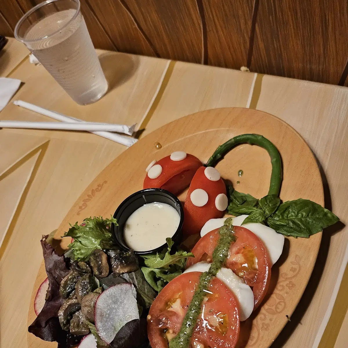 Piranha Plant Caprese Salad