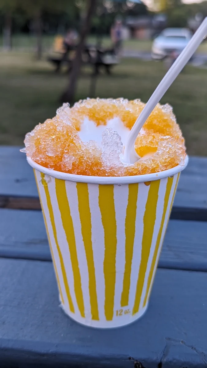 Egg Custard Snowball with Marshmallow