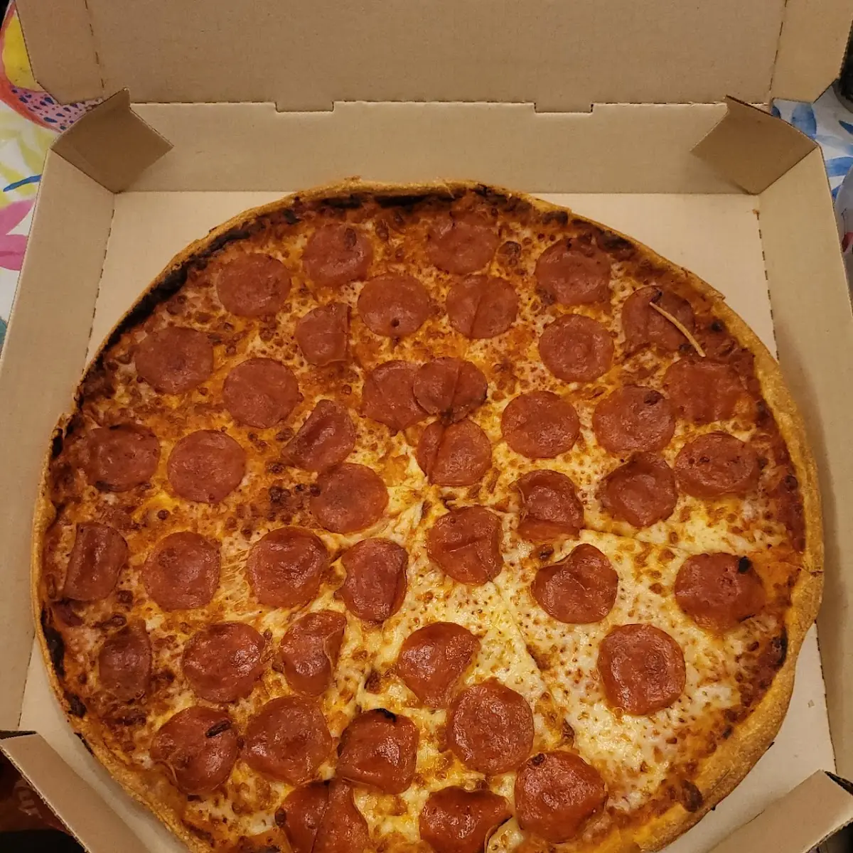 Tavern Double Pepperoni Pizza