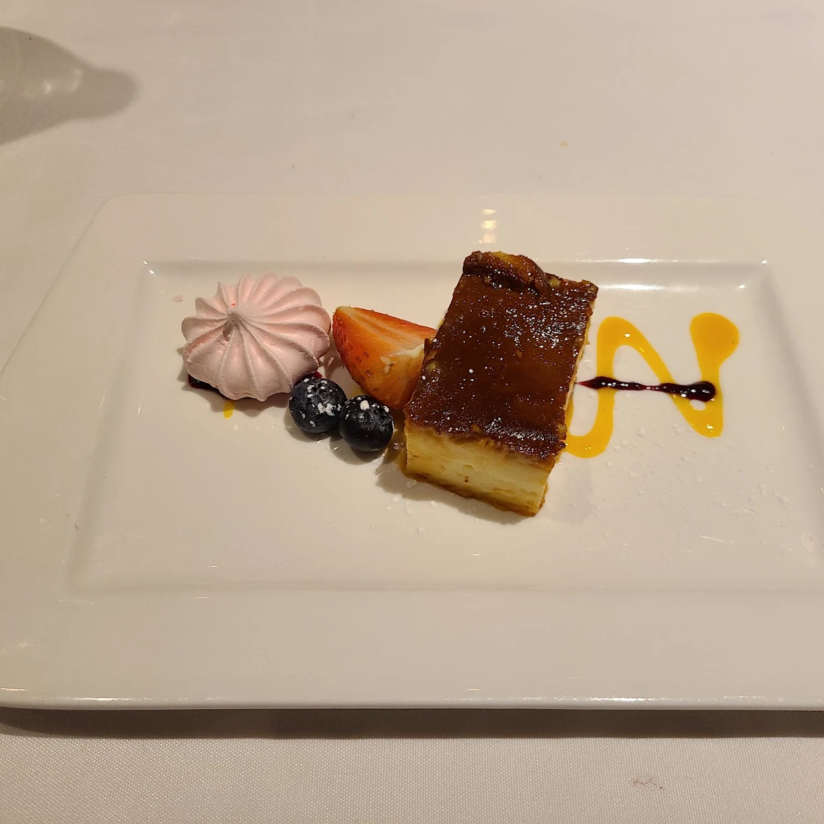 White Chocolate Crème Caramel