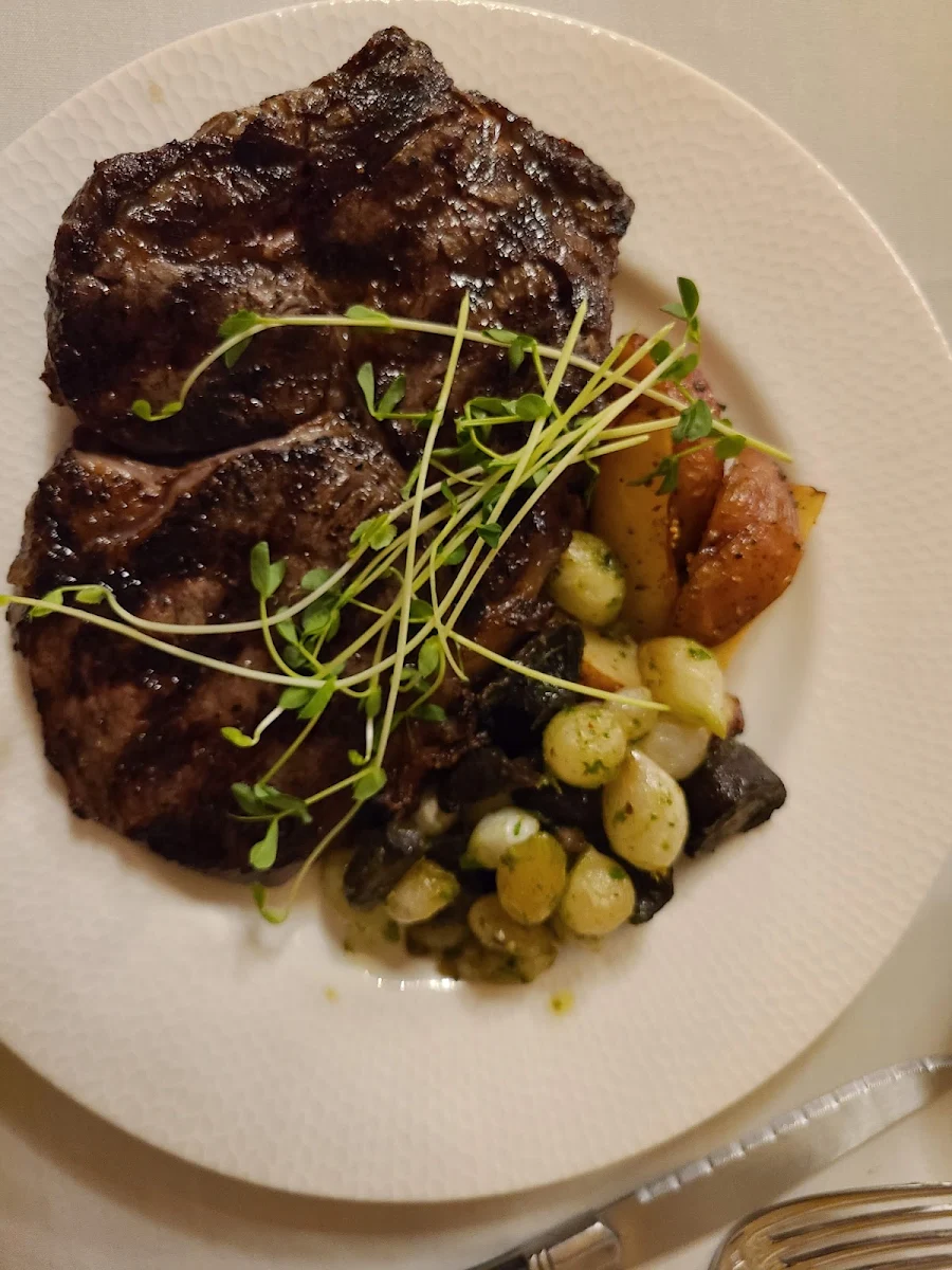 Rib Eye, Grant Hall Dining Room & Lounge