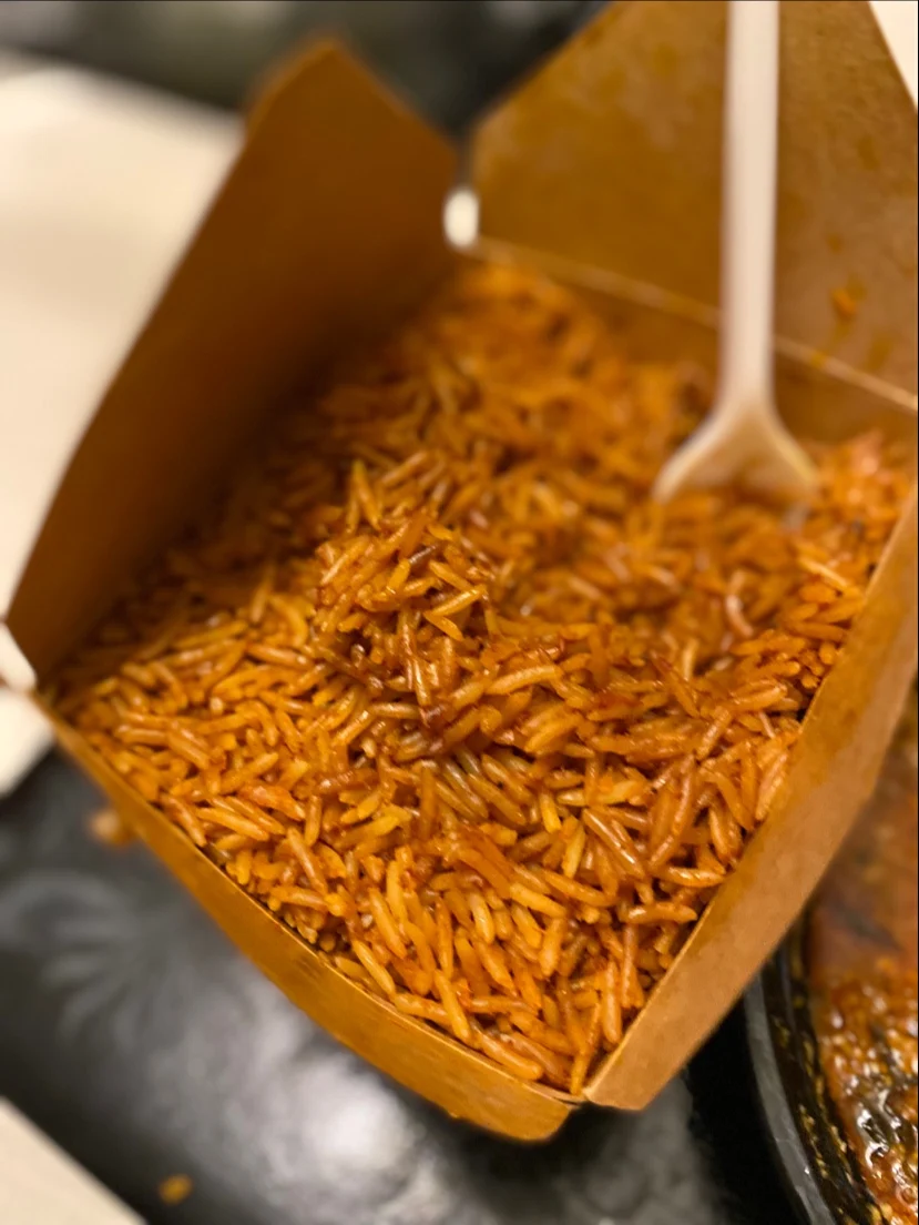 Jollof Rice, The Suya Spot Scarborough