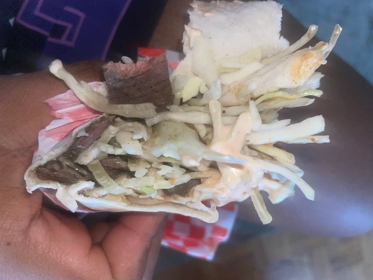 Suya Wrap, The Suya Spot Scarborough