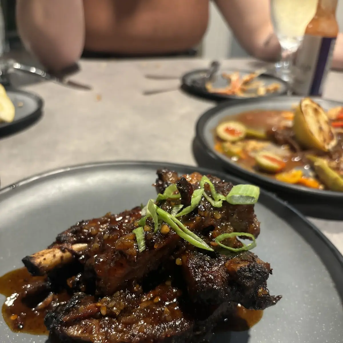 Creole Hoison Brasied Short Ribs