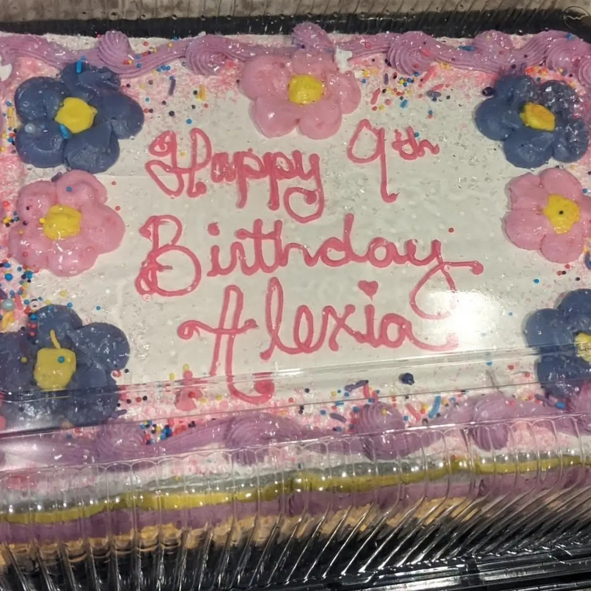 Small Sheet Cake