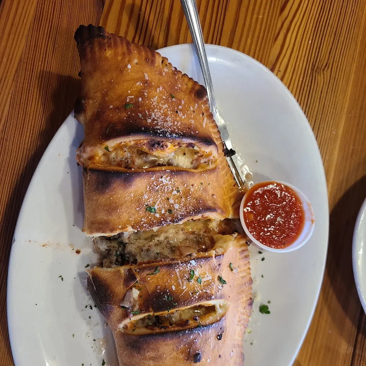 Two Toppings Calzone