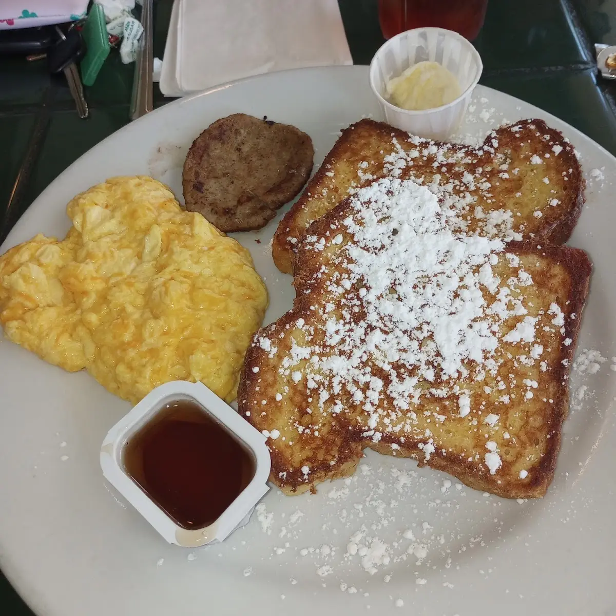 Pancakes and Scrambled Eggs