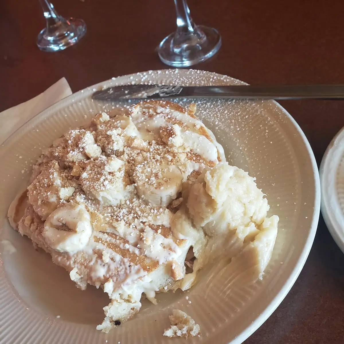 Banana Pudding Pancakes