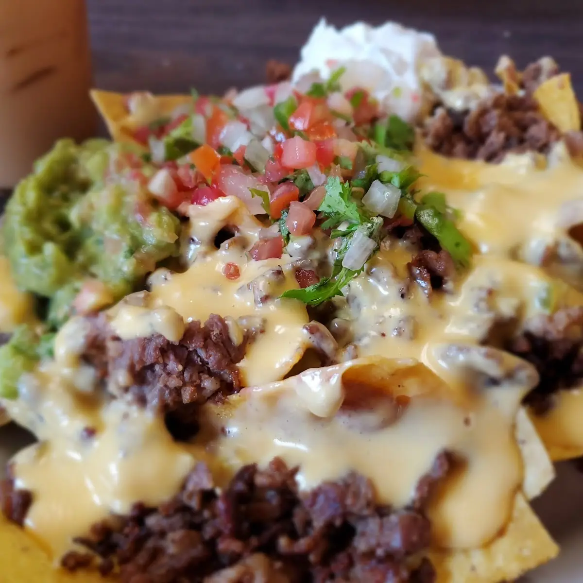 Nachos with Ground Beef