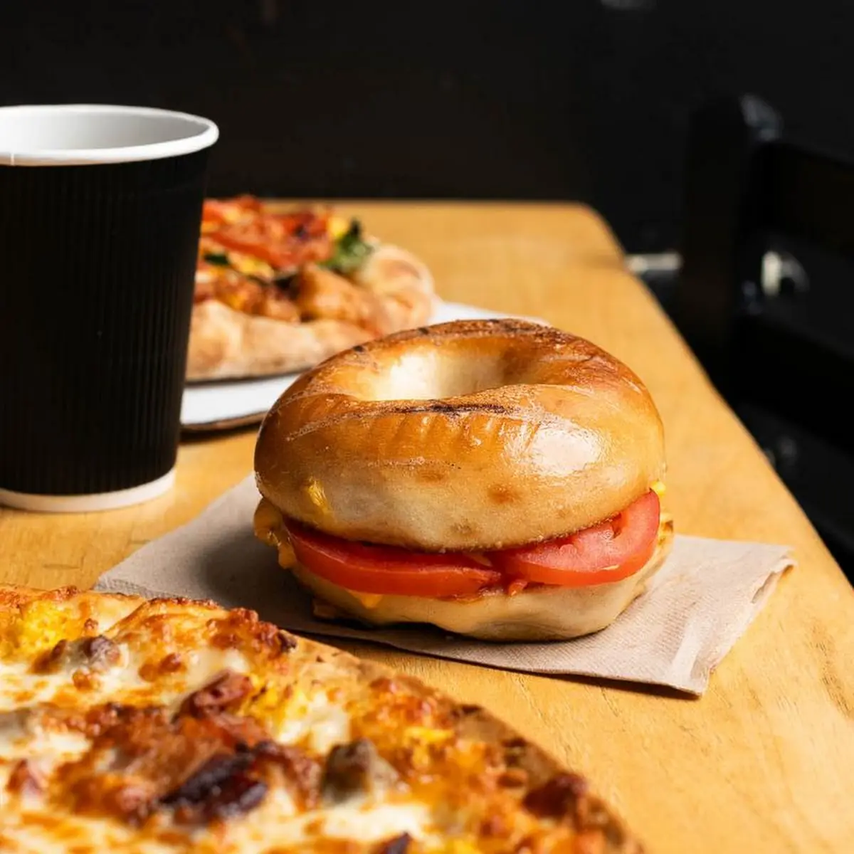 Tomato 3 Cheese Bagel