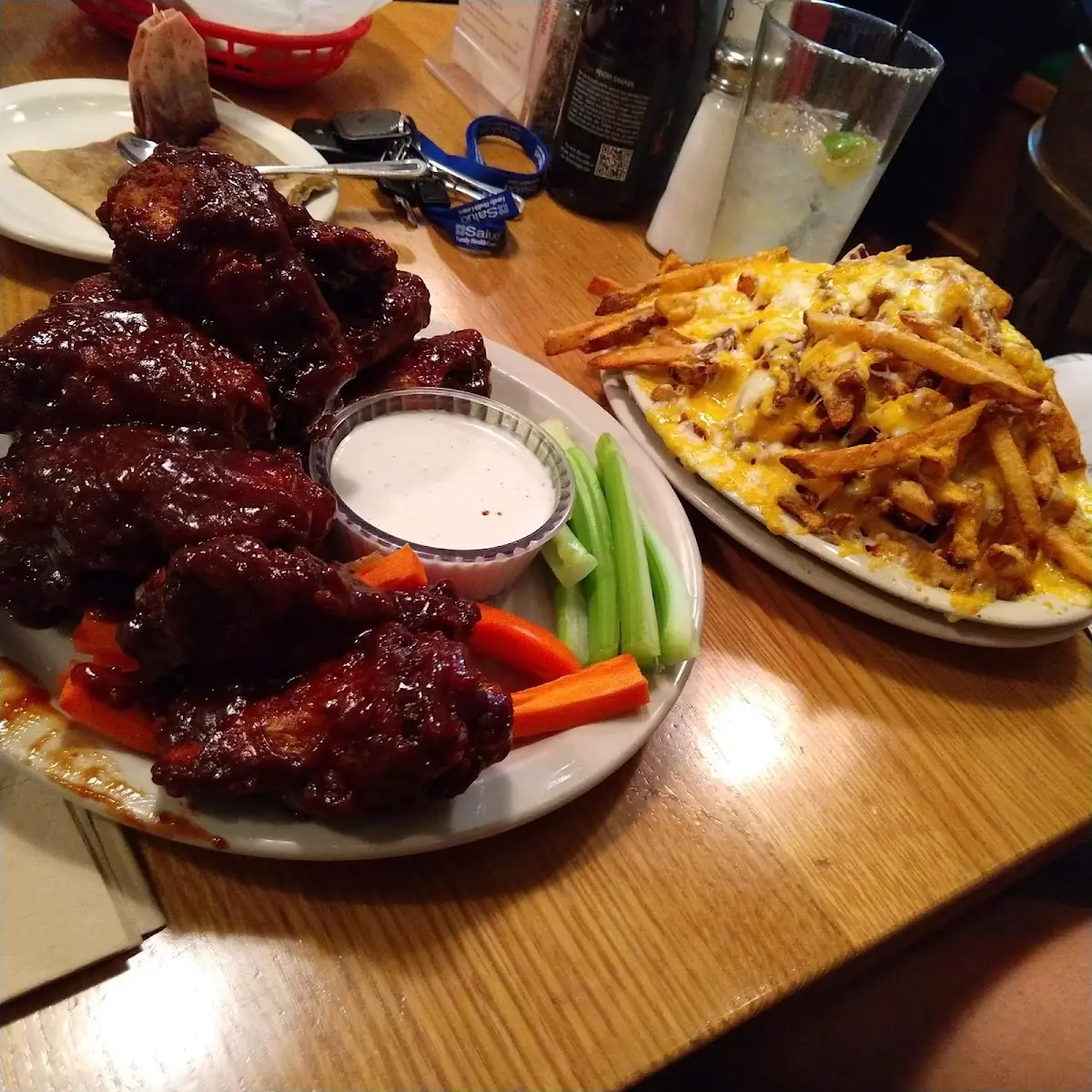Wings Cheese Fries