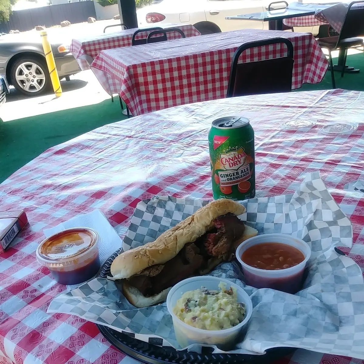 Brisket Sliced Beef Sandwich