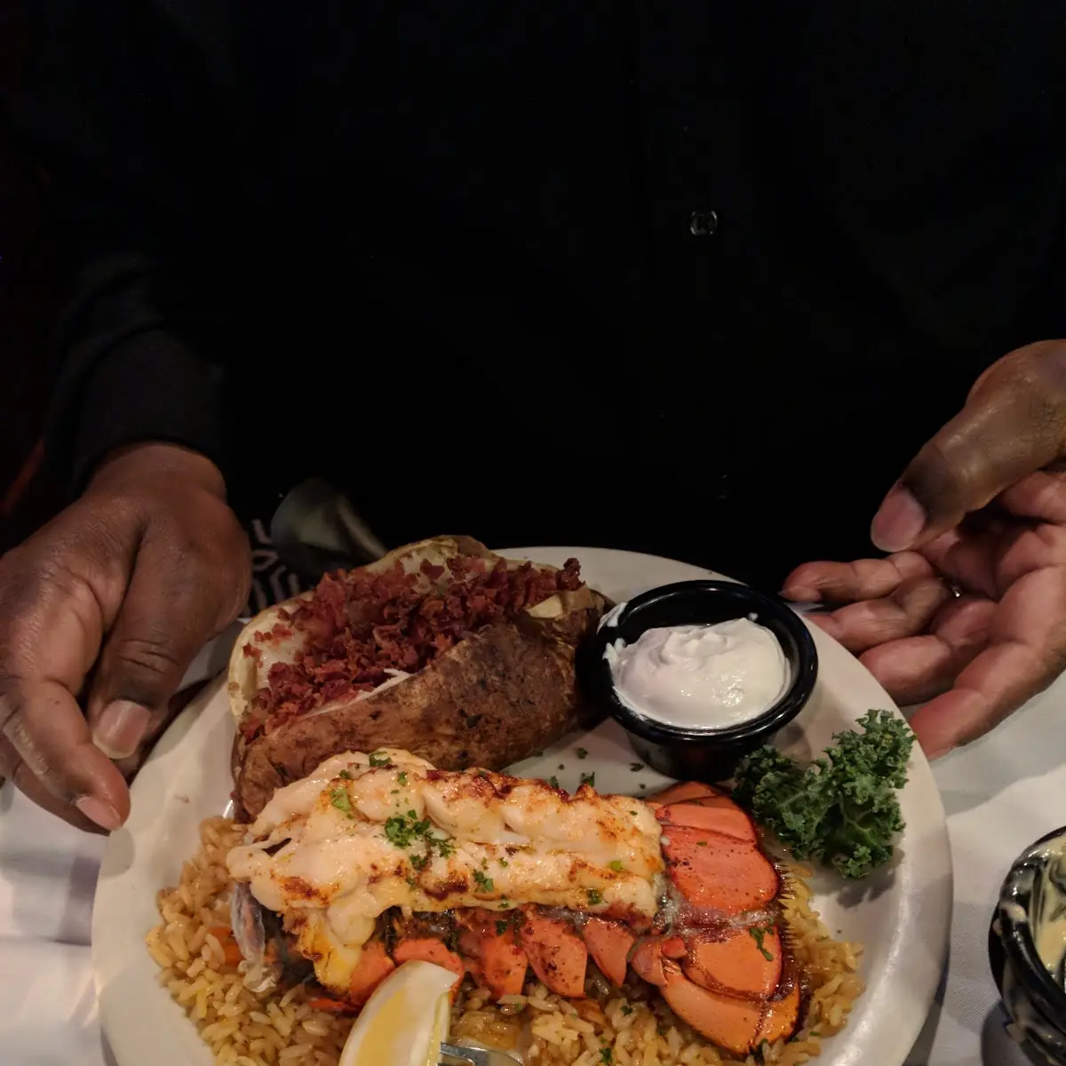Boston Strip Stake with Lobster Tail