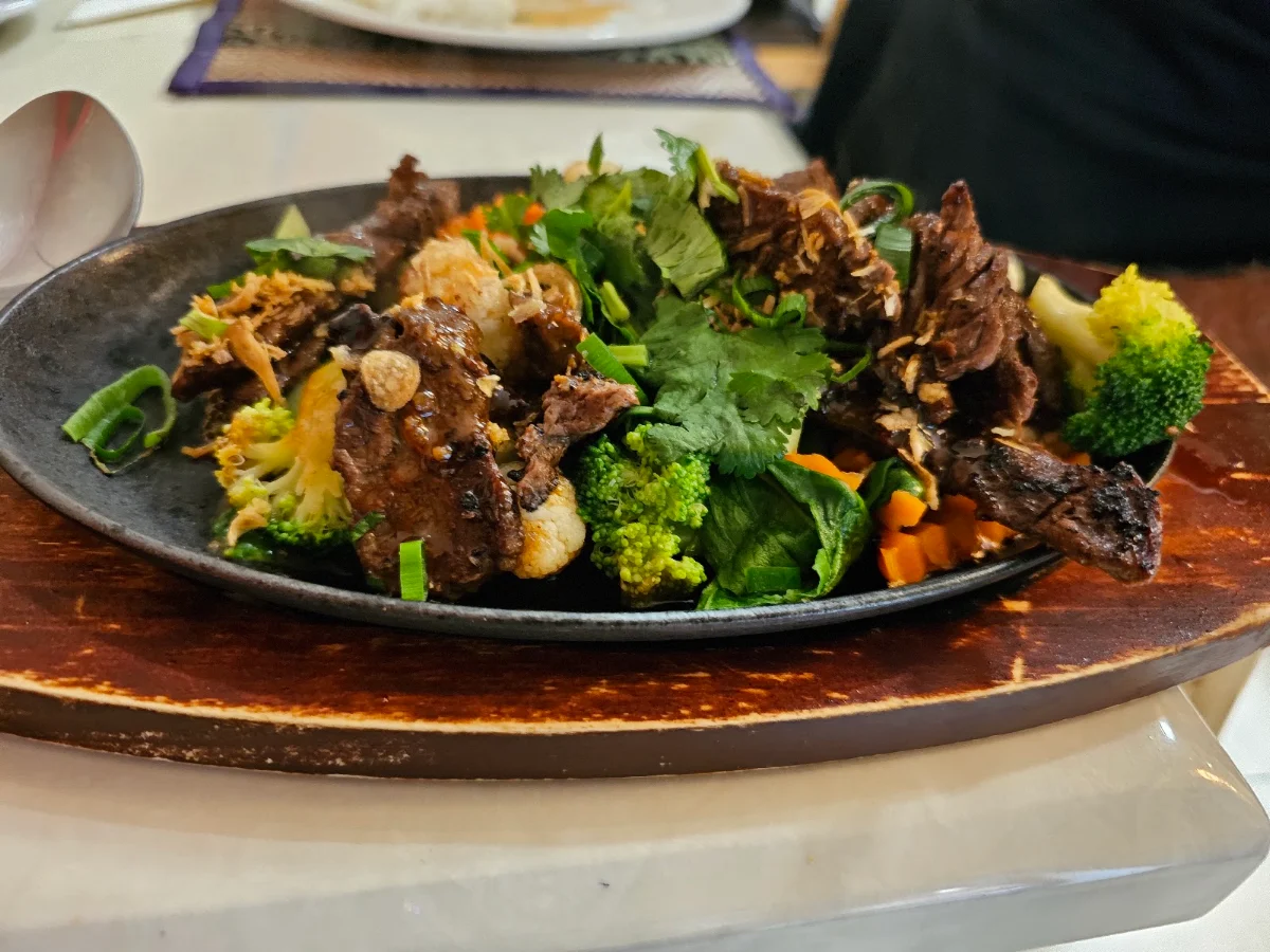 BBQ Grilled Beef, Yai’s Thai Takeaway & Cafe
