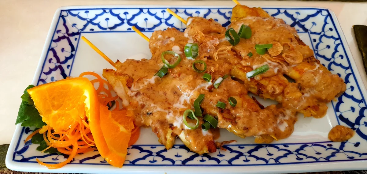 Satay Chicken Sticks, Yai’s Thai Takeaway & Cafe