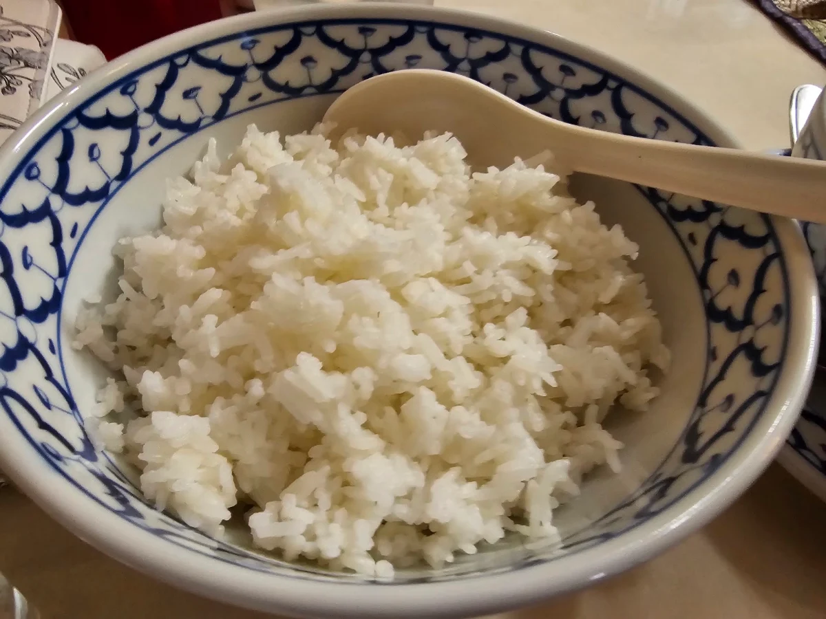 Steamed Coconut Rice, Yai’s Thai Takeaway & Cafe