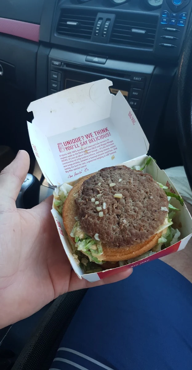 Munted Big Mac, McDonald's Warriewood
