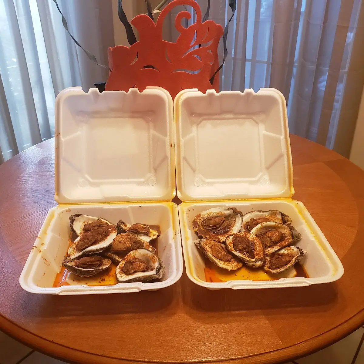 Oysters Well Done with Crafty Mild Sauce