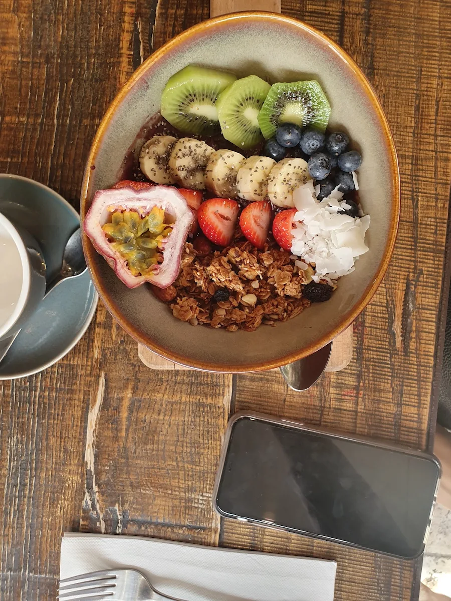 Acai Breakfast Bowl, Glaçage
