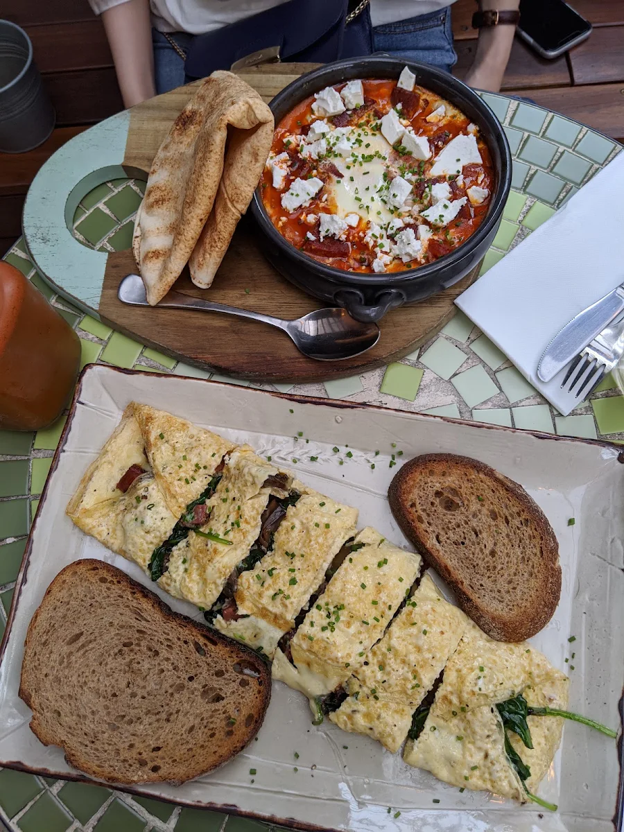 Bread Labneh, Glaçage
