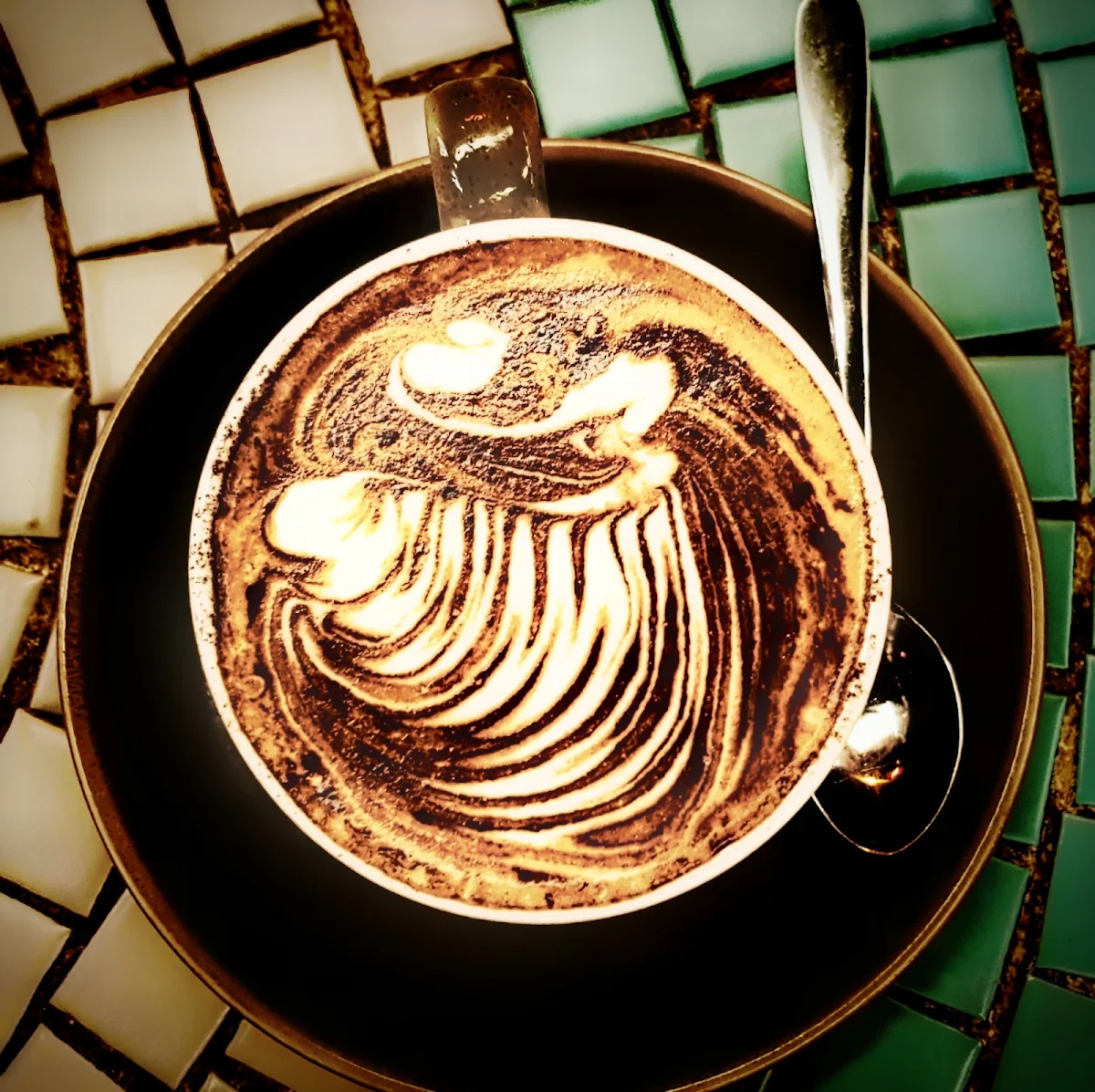 Cappuccino, Glaçage