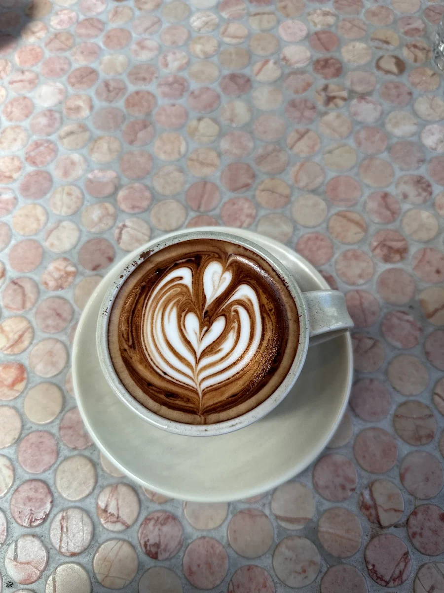 Large Mocha, Glaçage