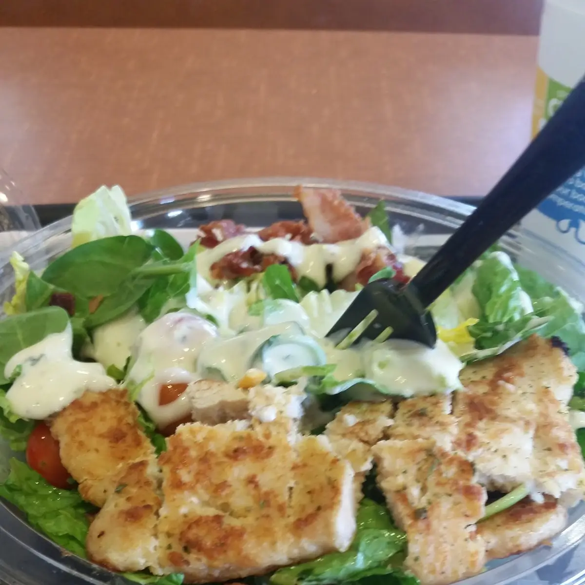 Grilled Bacon Ranch Salad