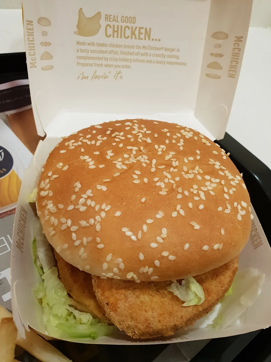 Mac Chicken Burger, McDonald's Collinswood