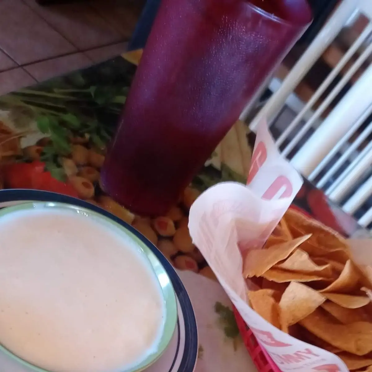 Cheese Dip & Salsa and Chips