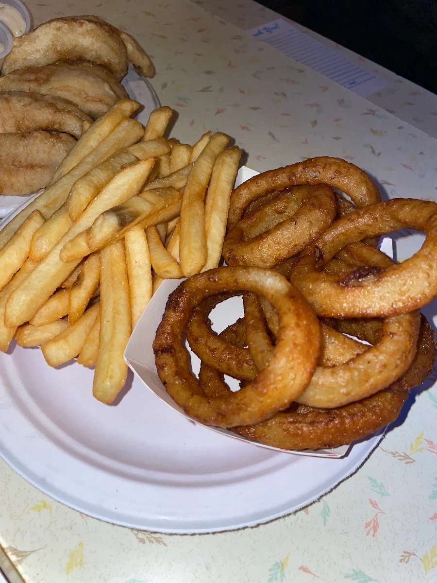 Fries and Onion Rings