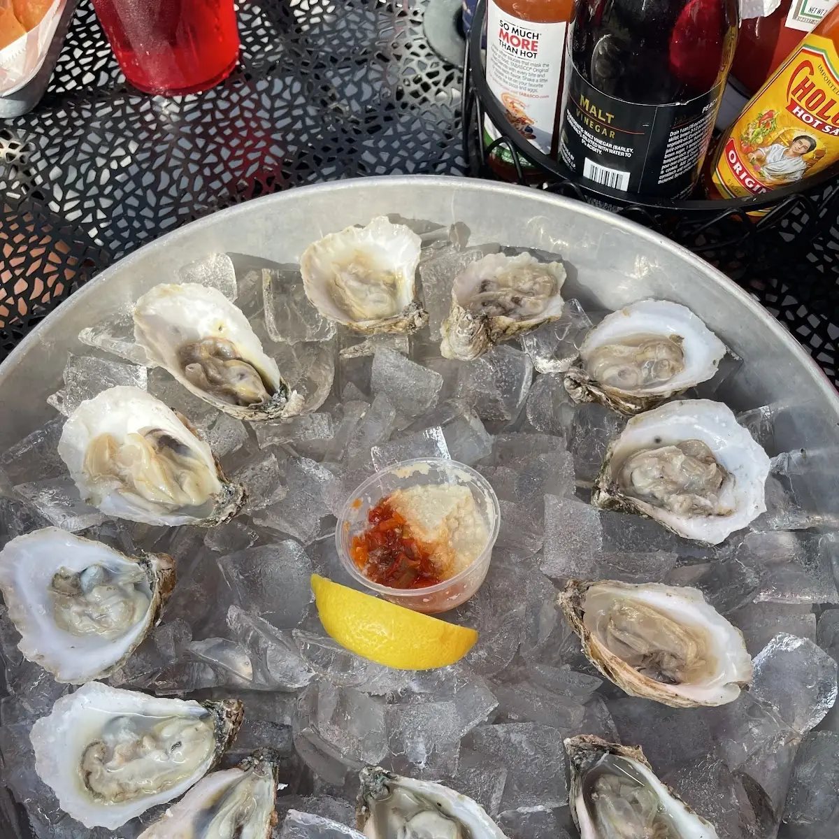 Raw Oysters on the Half Shell