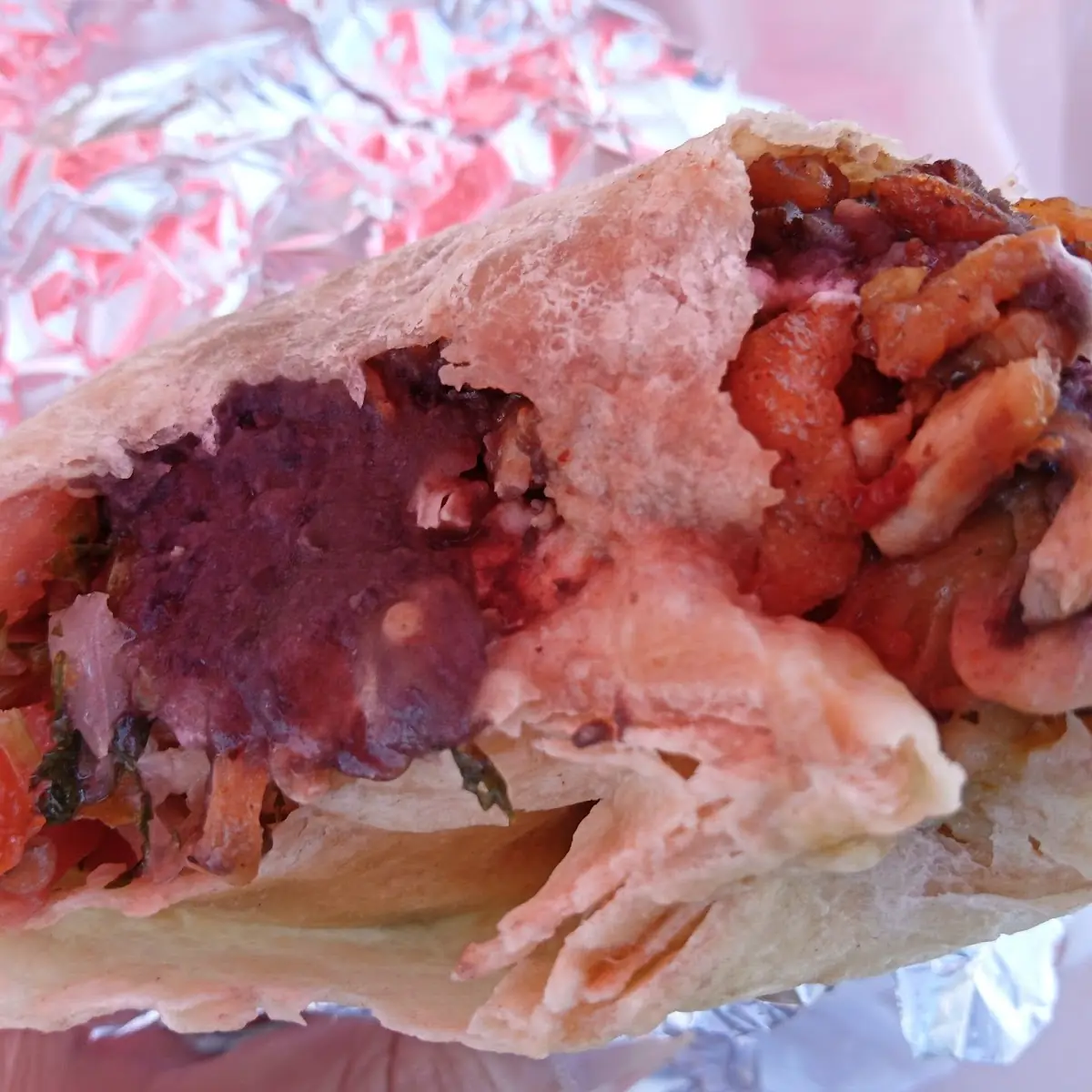 Shrimp Asada Burrito