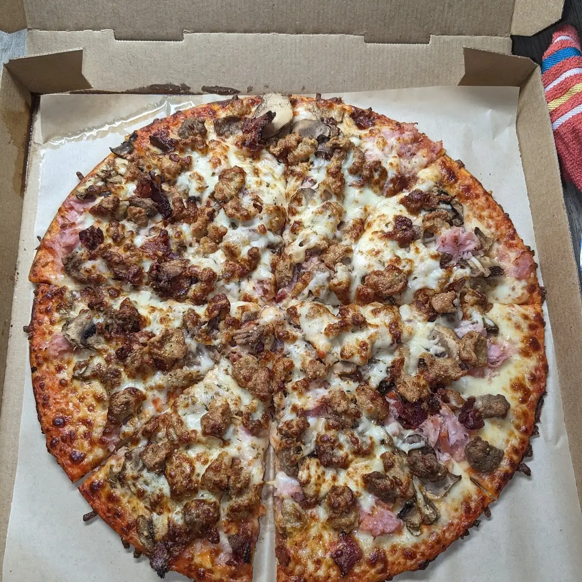 All Meat Pizza
