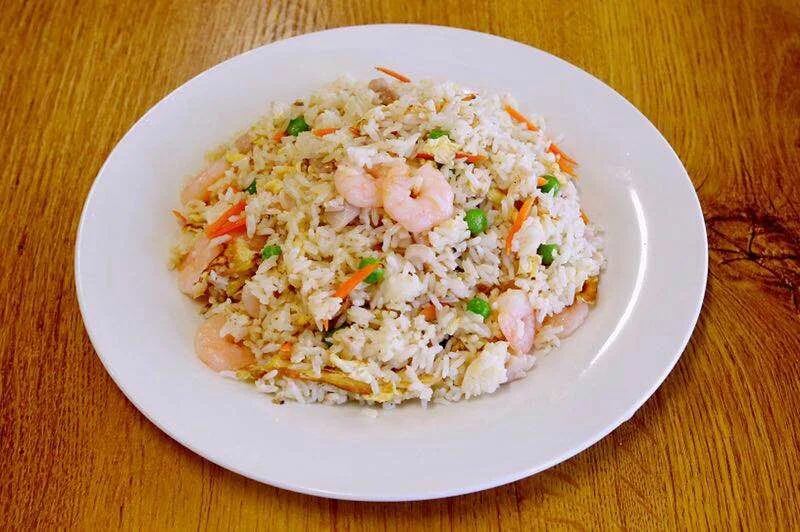 Special Fried Rice with Chicken and Prawn, Dumpling King