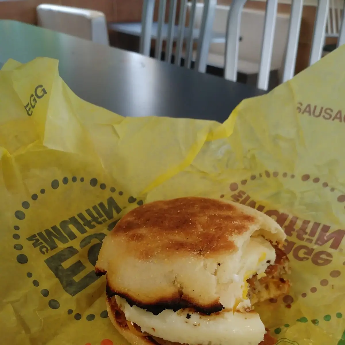 Sausage Egg and Cheese Mcmuffin