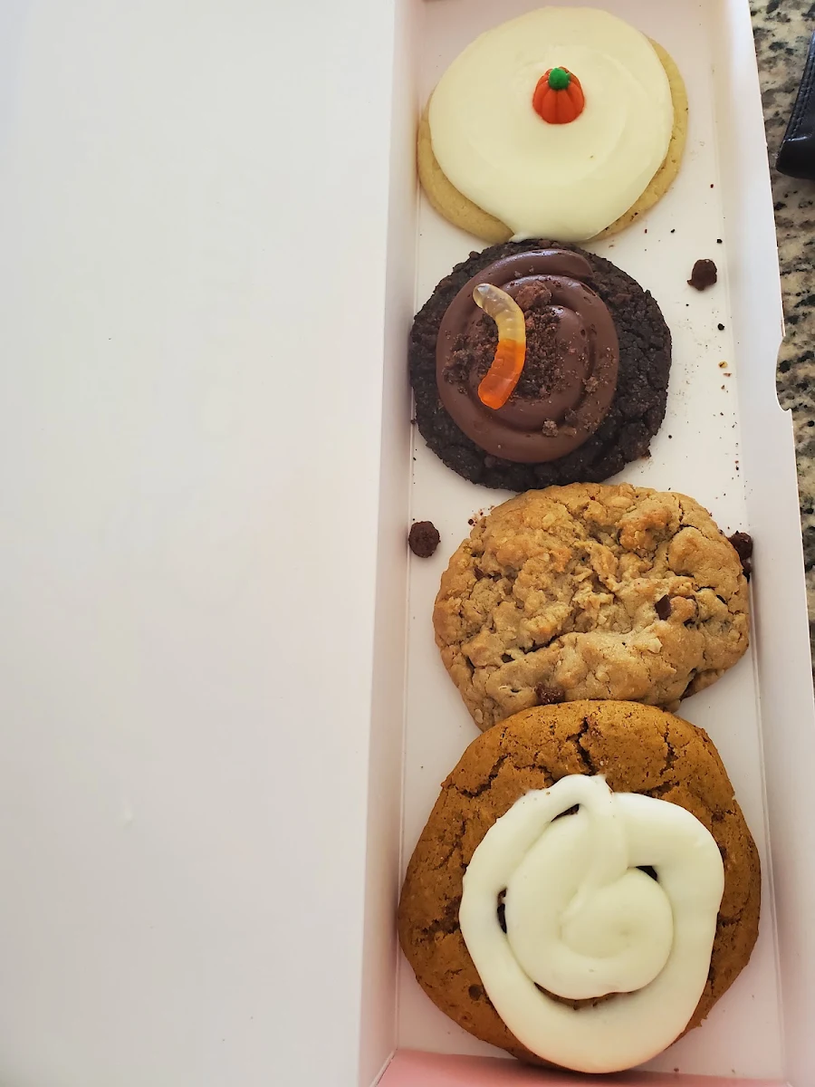 Dirt Pumpkin Spice Sugar Cookie and Monster