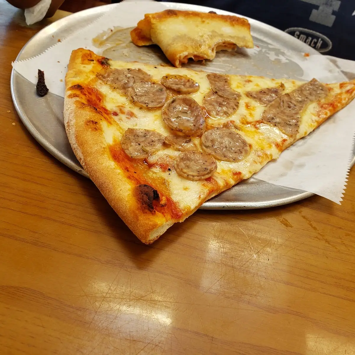 Slice with Sausage Pizza