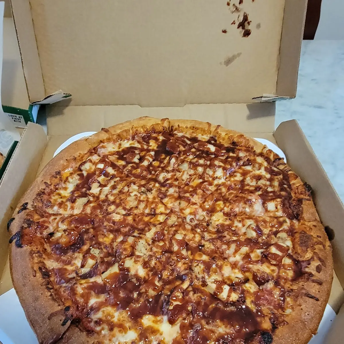 Pizza Pollo Salsa BBQ Chicken Pizza