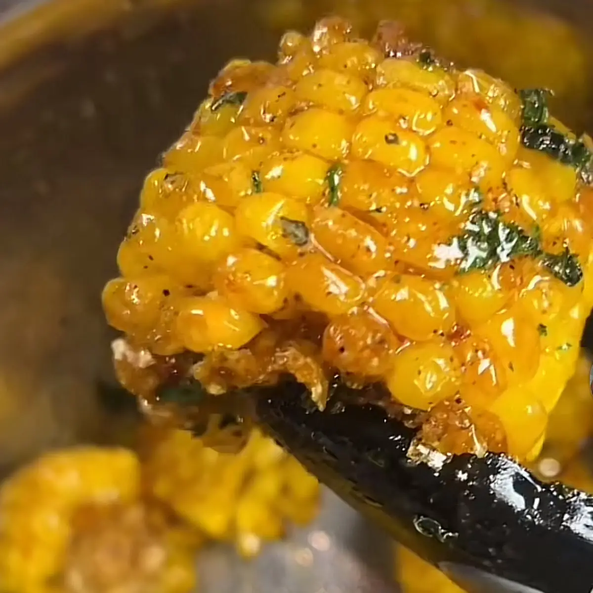 Fried Mexican Cajun Fried Corn Cob