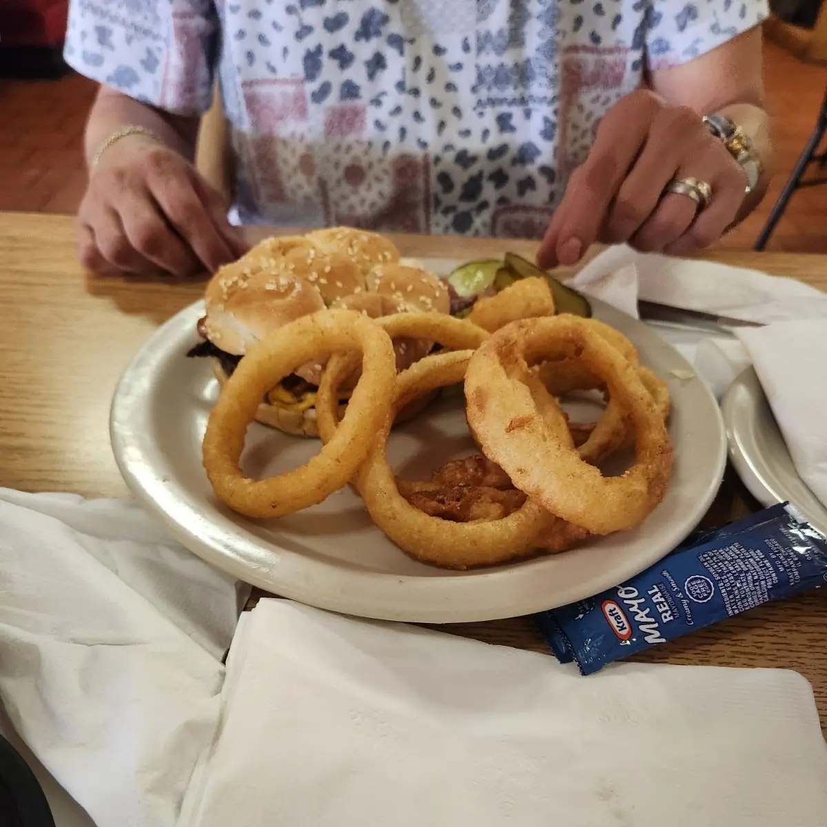 Bacon Cheeseburger Onion Rings