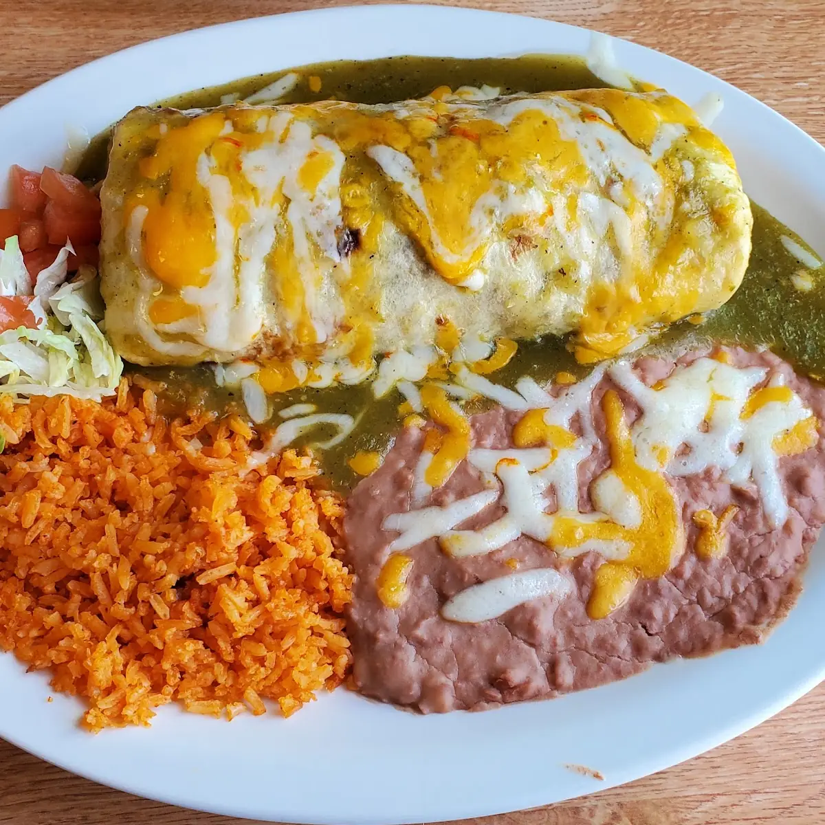 Cheese Enchilada & Chile Relleno