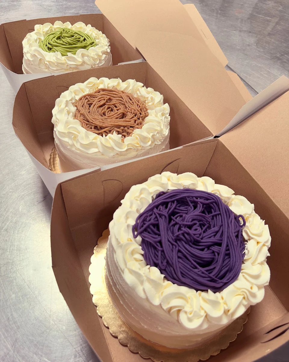 Purple Sweet Potato Cake