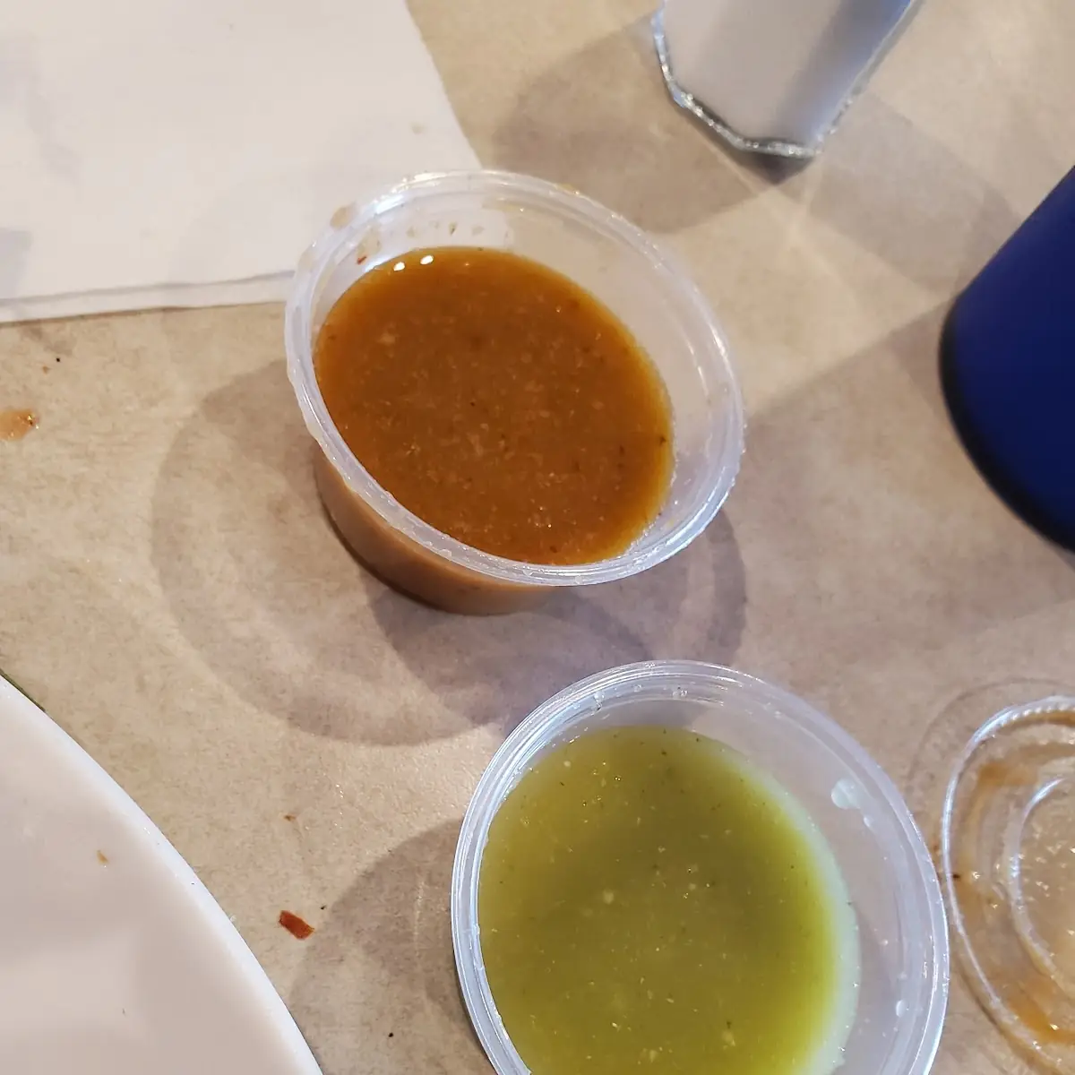 Chilaquiles rojos o verde salsa / red or green salsa with 2 egg