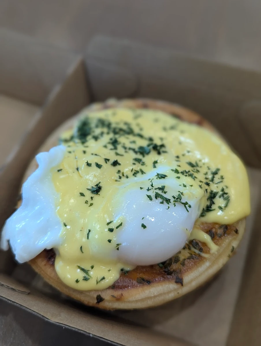 Egg Benedict Pie, The Little Red Grape Co.