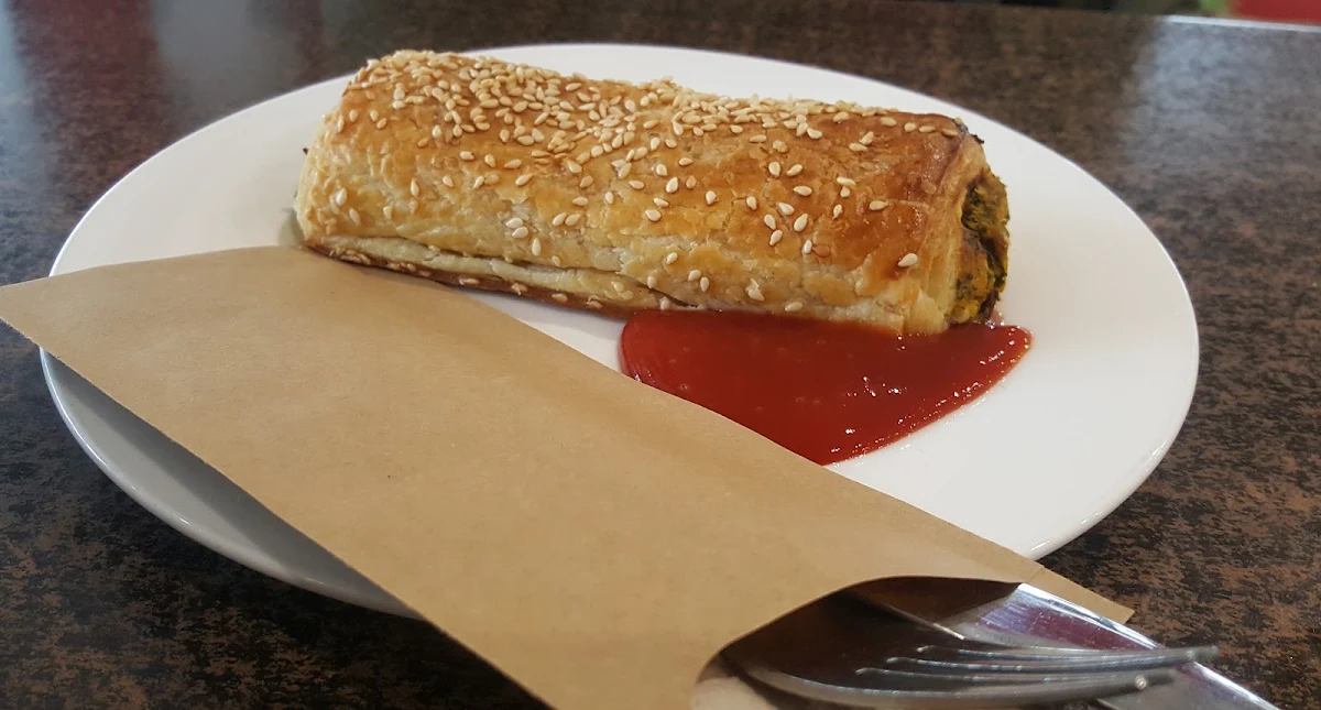 Vegan Sausage Roll, The Little Red Grape Co.