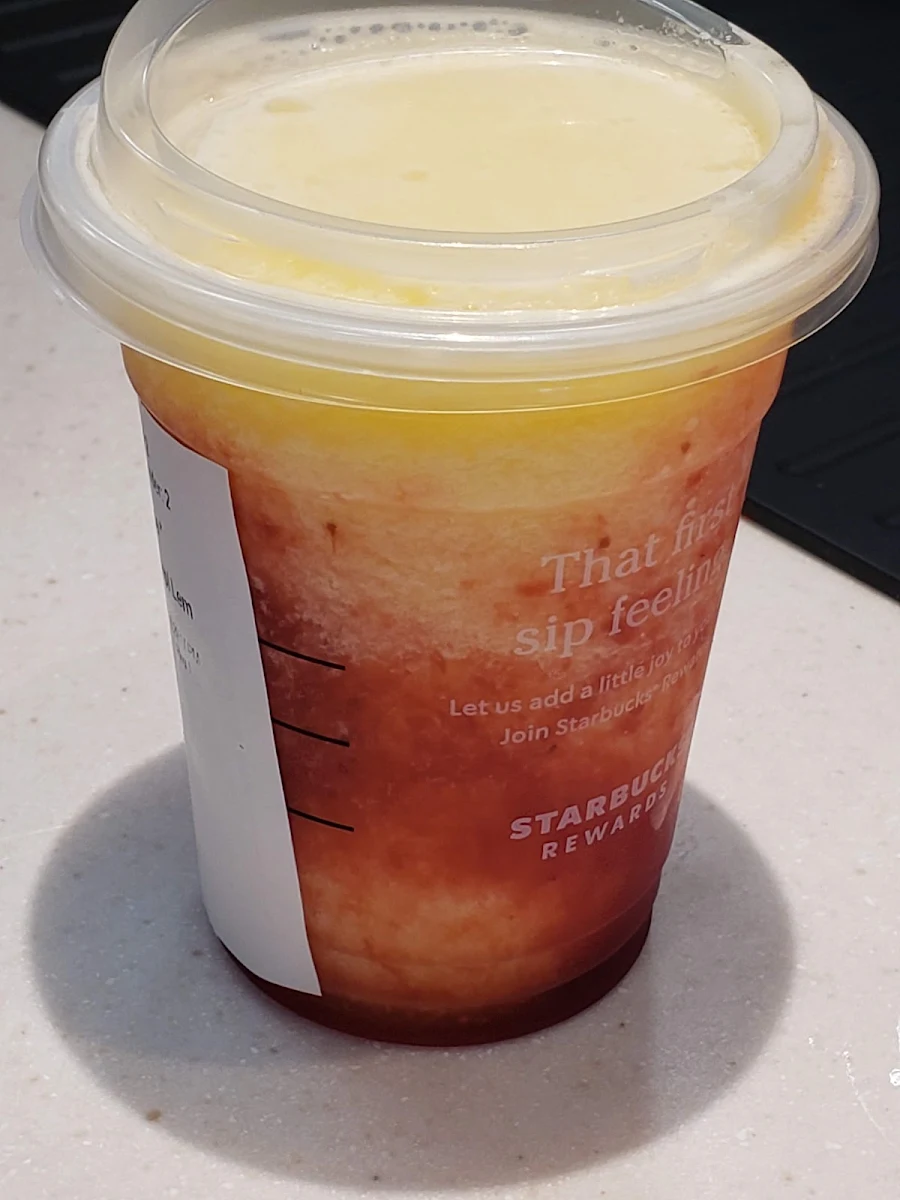 Frozen Passion Fruit and Lemonade